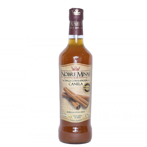 Cachaça de Rapadura com Canela 670 ml - Nobre Minas