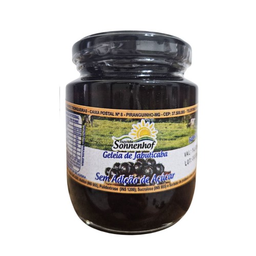 Geleia Diet de Jabuticaba - 270g - Fazenda Sonnenhof