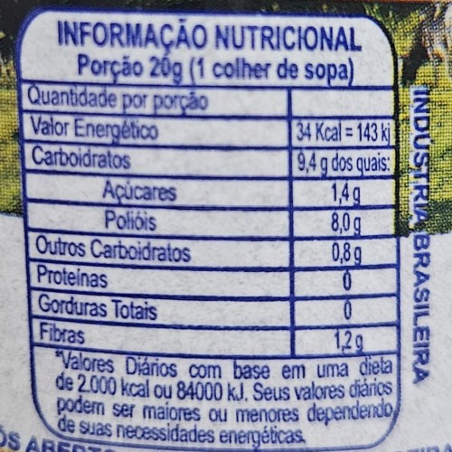 Geleia Diet de Jabuticaba - 270g - Fazenda Sonnenhof