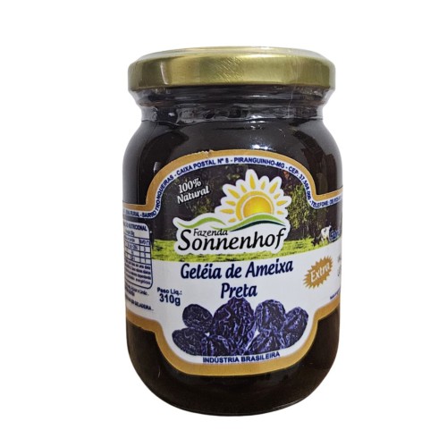 Geleia Extra de Ameixa Preta - 310g - Fazenda Sonnenhof