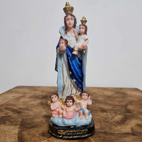 Imagem de Nossa Senhora da Cabeça em Resina - 16,5 cm