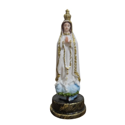 Imagem de Nossa Senhora de Fátima em Resina - 9 cm