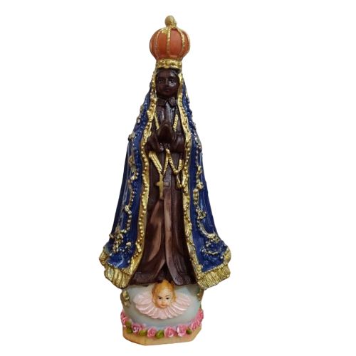 Imagem de Nossa Senhora Aparecida em Resina - 15 cm