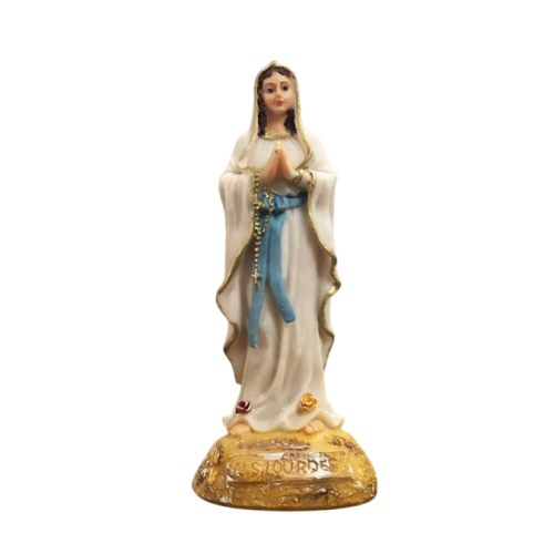 Imagem de Nossa Senhora de Lourdes em Resina - 15 cm