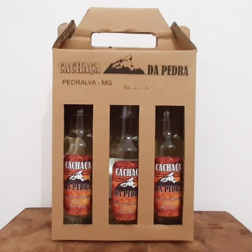 Kit de Presente 1 Cachaça Bálsamo + 1 Castanheira + 1 Jequitibá Rosa 275 ml - Cachaça da Pedra