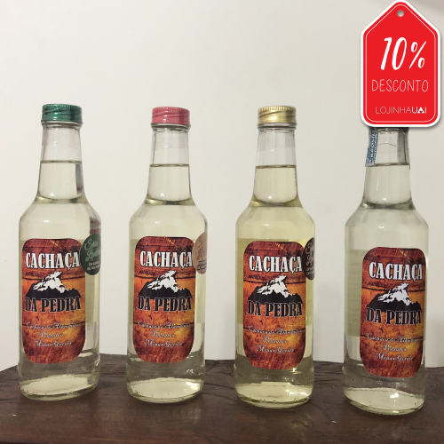 Coleção Cachaça 275ml- Amendoim, Bálsamo, Castanheira e Jequitibá Rosa 