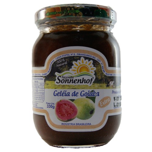 Geleia Extra de Goiaba - 330g - Fazenda Sonnenhof